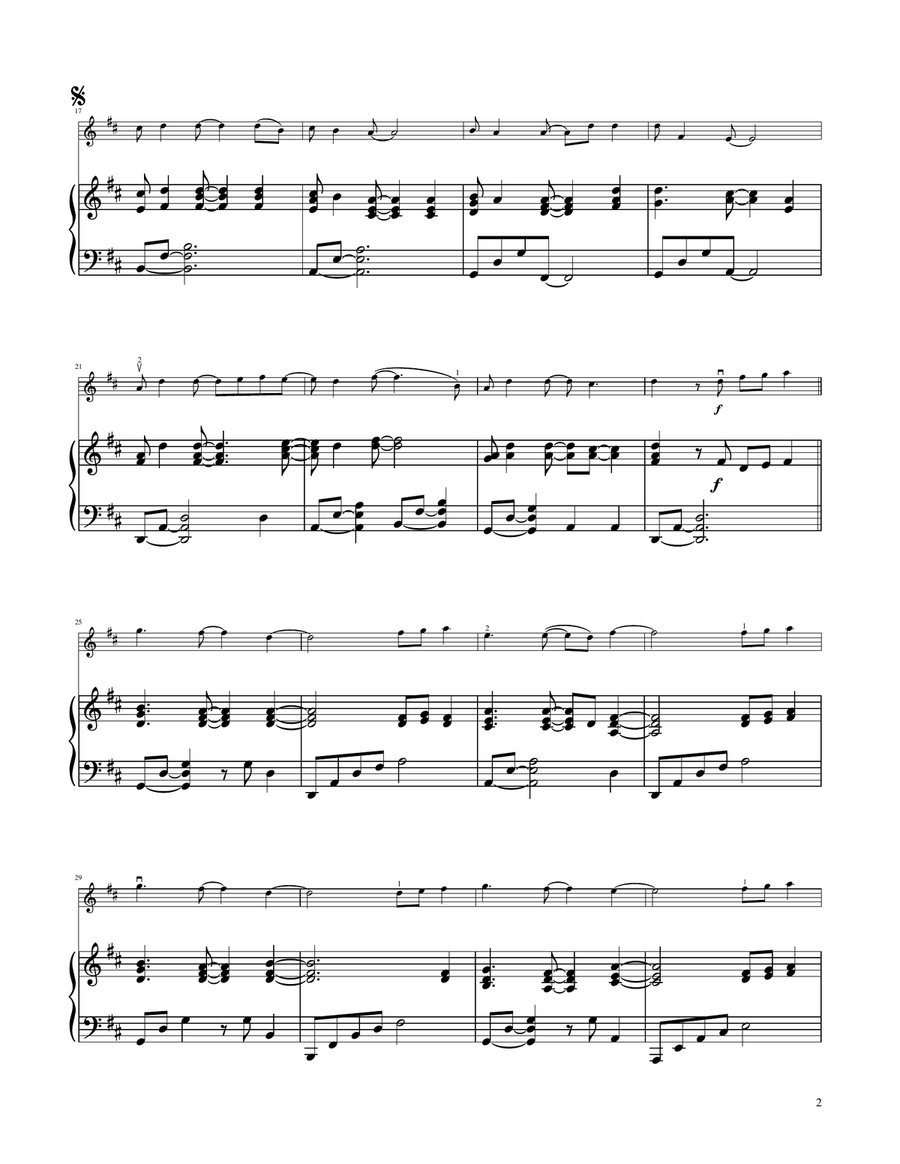 Bless The Broken Road Bless The Broken Road Violin Solo scores gallery preview page 3