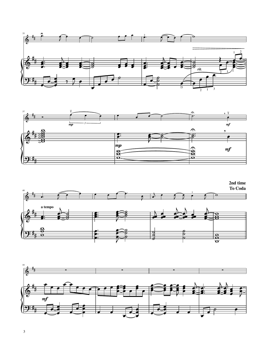 Bless The Broken Road Bless The Broken Road Violin Solo scores gallery preview page 4