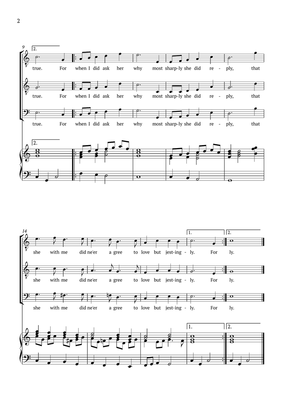 When From My Love TTB scores gallery preview page 2
