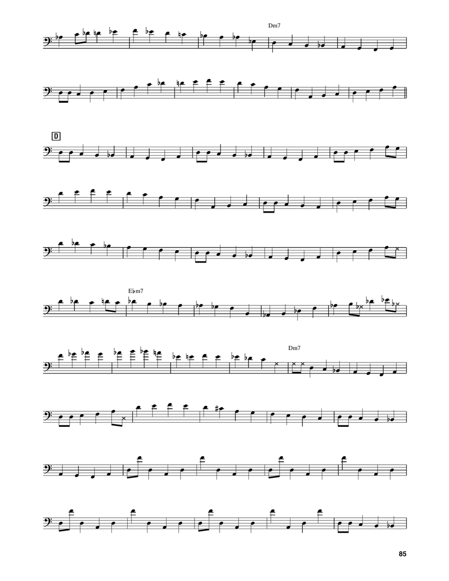 So What So What Bass Voice scores gallery preview page 3