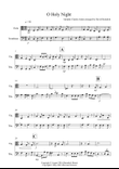 O Holy Night for Viola and Trombone Duet