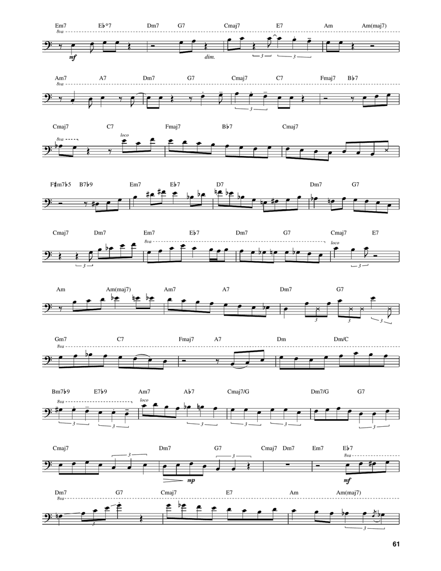 My Romance Bass Voice - Digital Sheet Music page 4