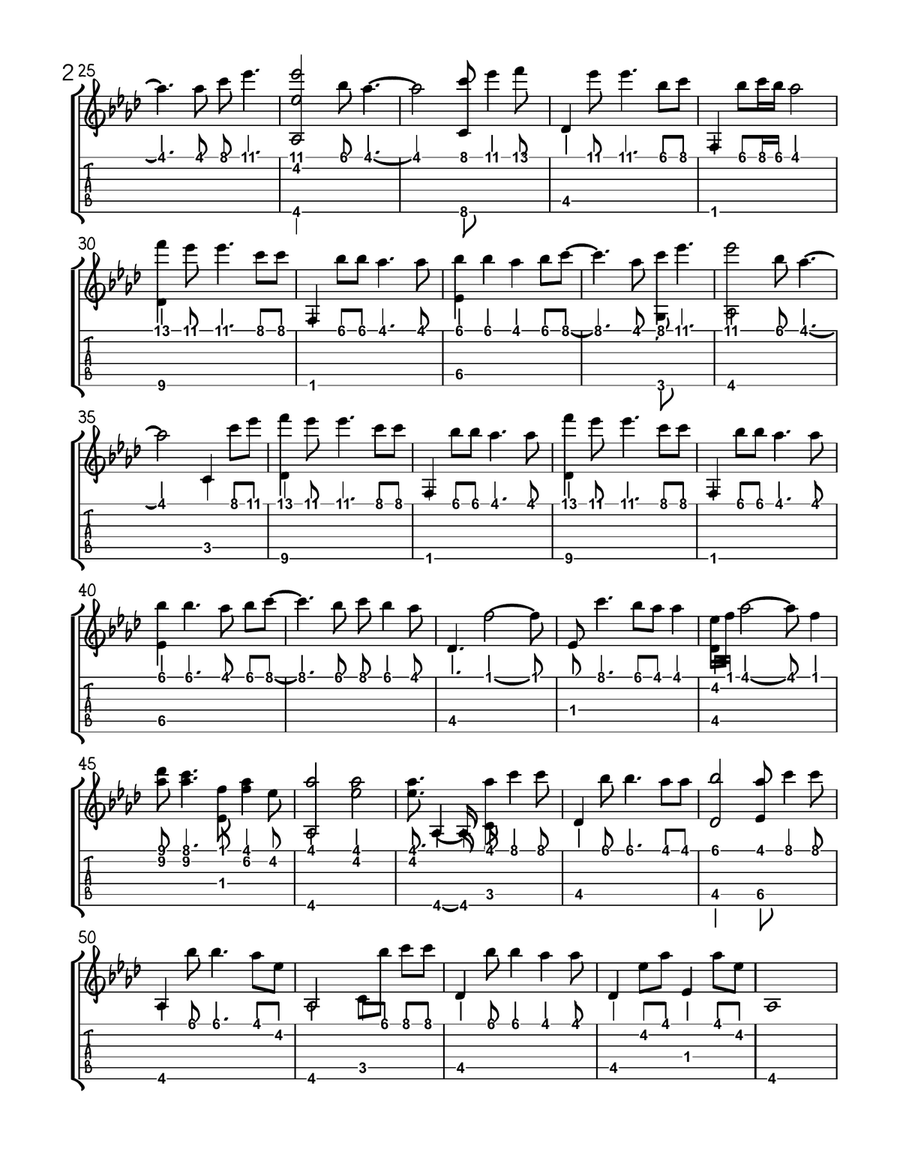 If I Got Jesus If I Got Jesus Guitar Solo scores gallery preview page 2