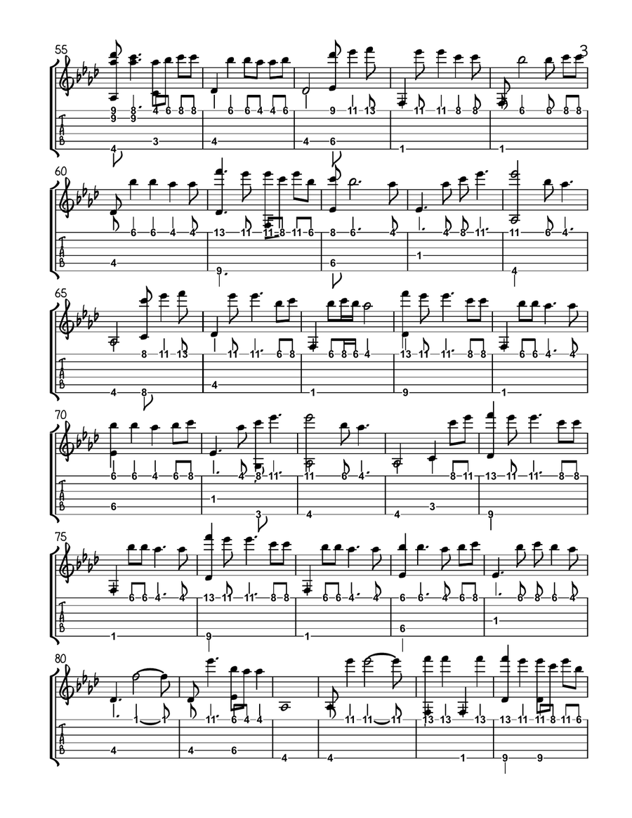 If I Got Jesus If I Got Jesus Guitar Solo scores gallery preview page 3