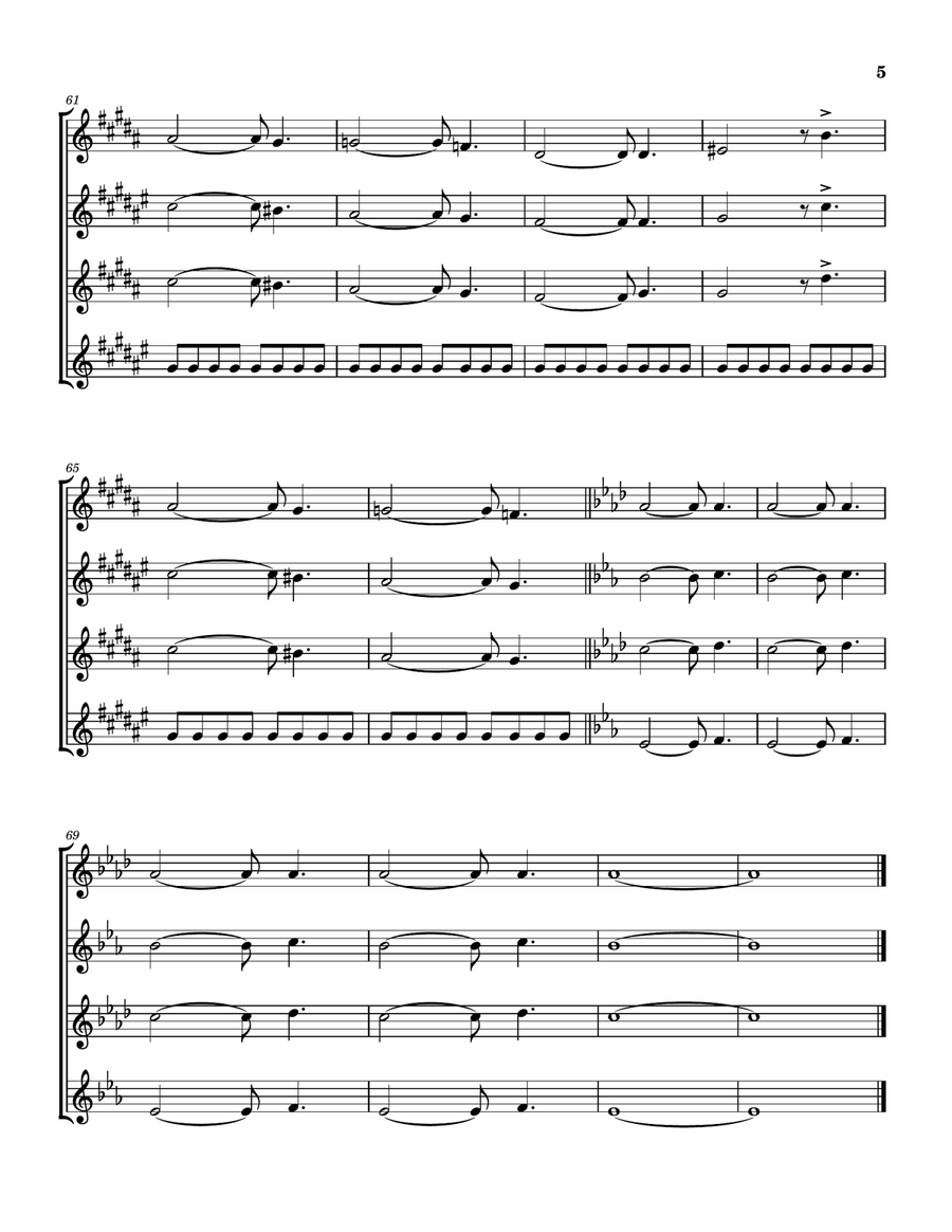 Sparks Sparks Saxophone Quartet scores gallery preview page 6