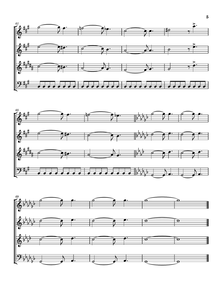Sparks Sparks Woodwind Quartet scores gallery preview page 6
