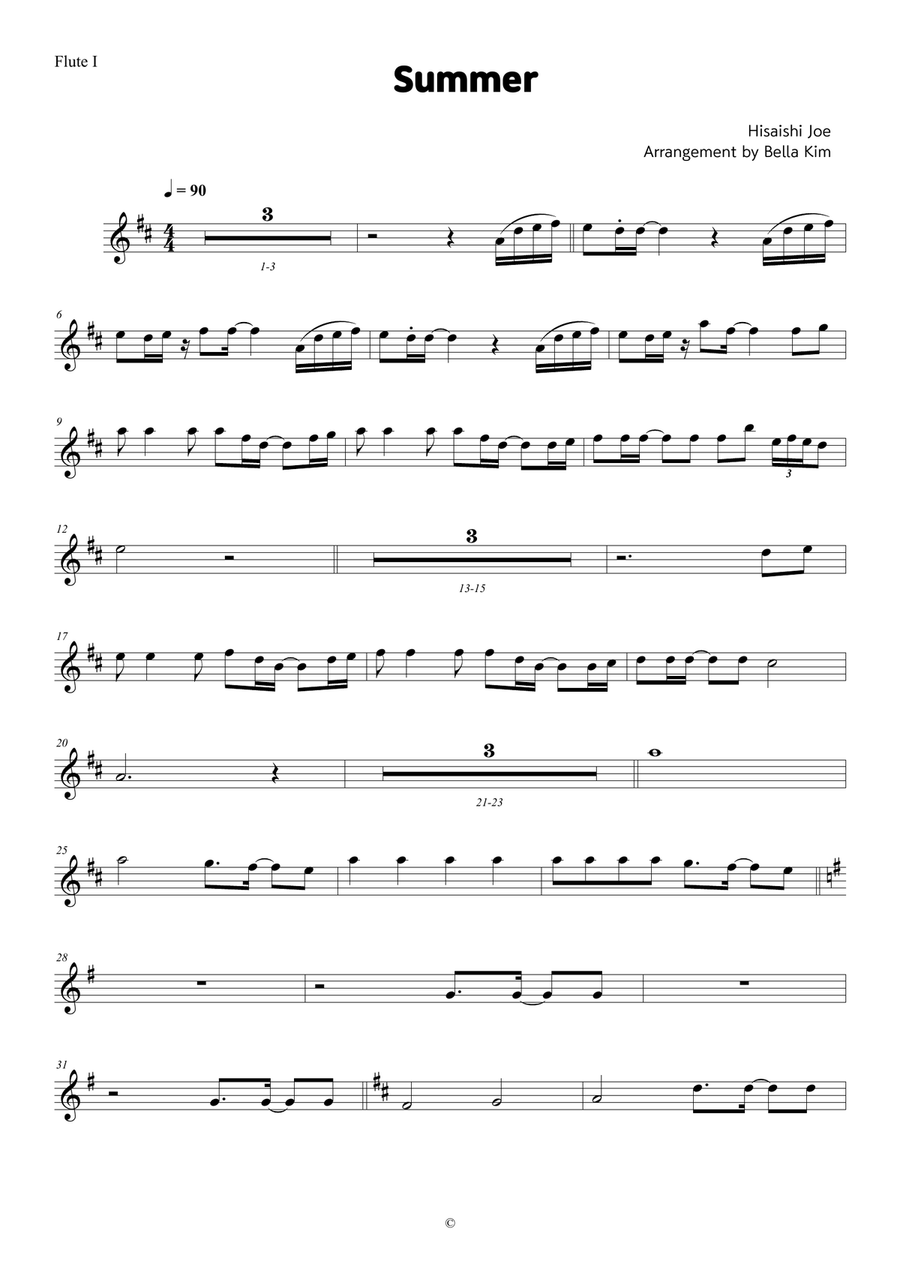 Summer Woodwind Ensemble scores gallery preview page 6