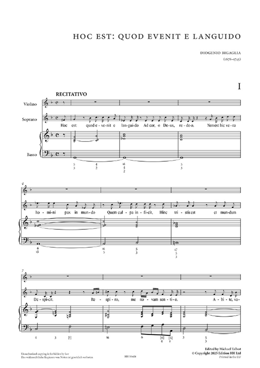 Hoc est: Quod evenit e languido Soprano Voice scores gallery preview page 2