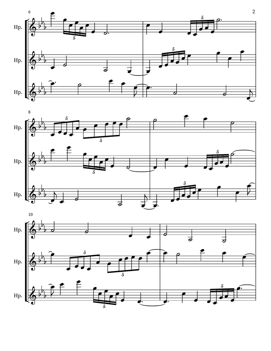 Prayerful Musing 125 Prayerful Musing 125 Small Ensemble scores gallery preview page 2