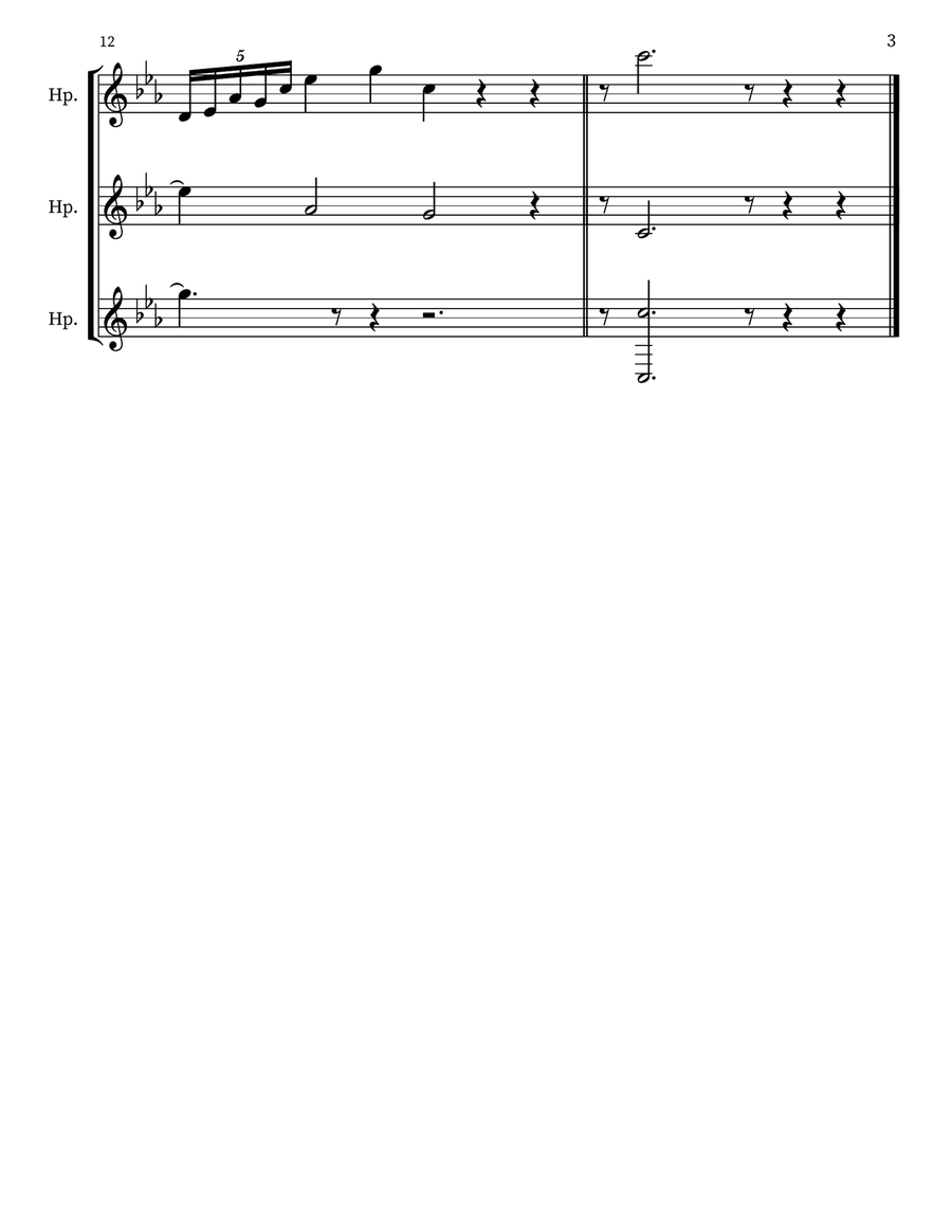 Prayerful Musing 125 Prayerful Musing 125 Small Ensemble scores gallery preview page 3