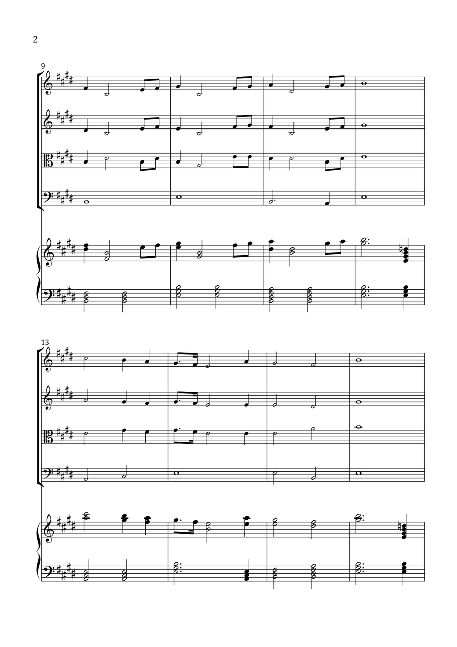 God Bless America ® God Bless America ® String Quartet scores gallery preview page 2