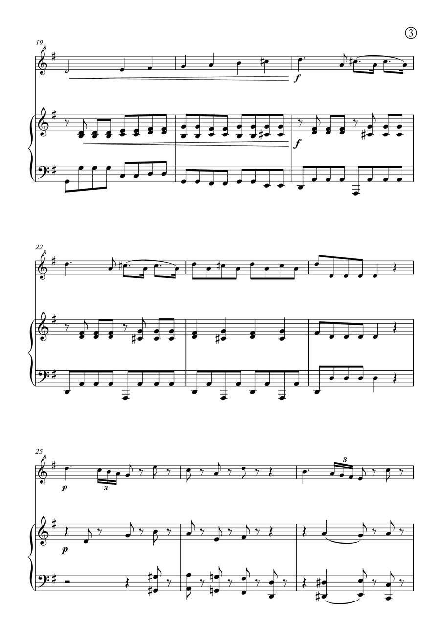 Eine kleine Nachtmusik Eine kleine Nachtmusik Chamber Music scores gallery preview page 3