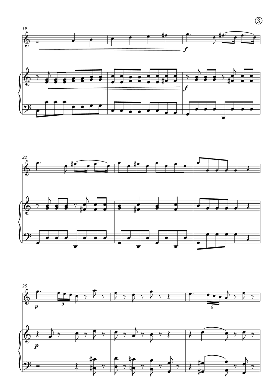 Eine kleine Nachtmusik Eine kleine Nachtmusik Chamber Music scores gallery preview page 3