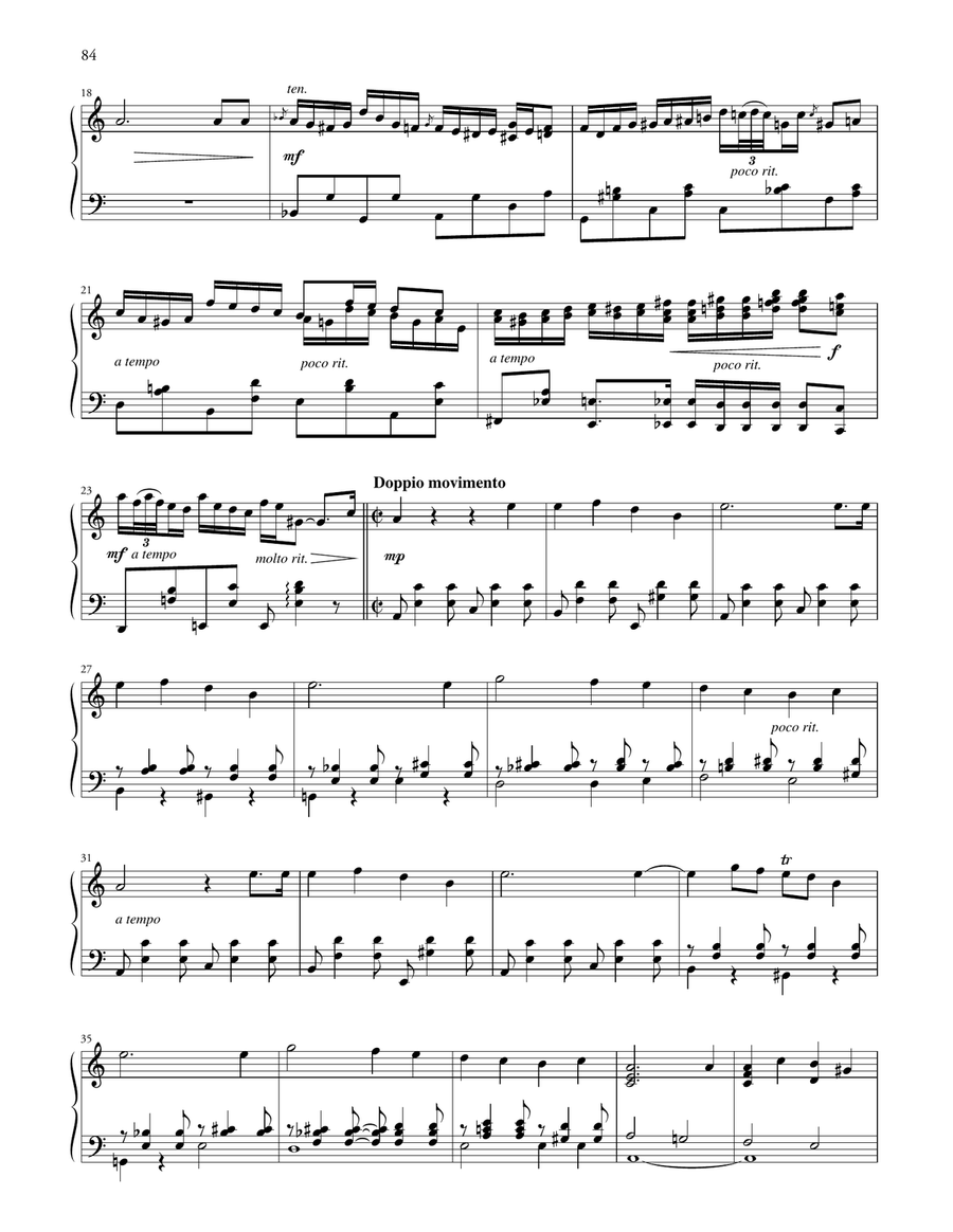 Delusion From Suite For Piano Piano Solo scores gallery preview page 2