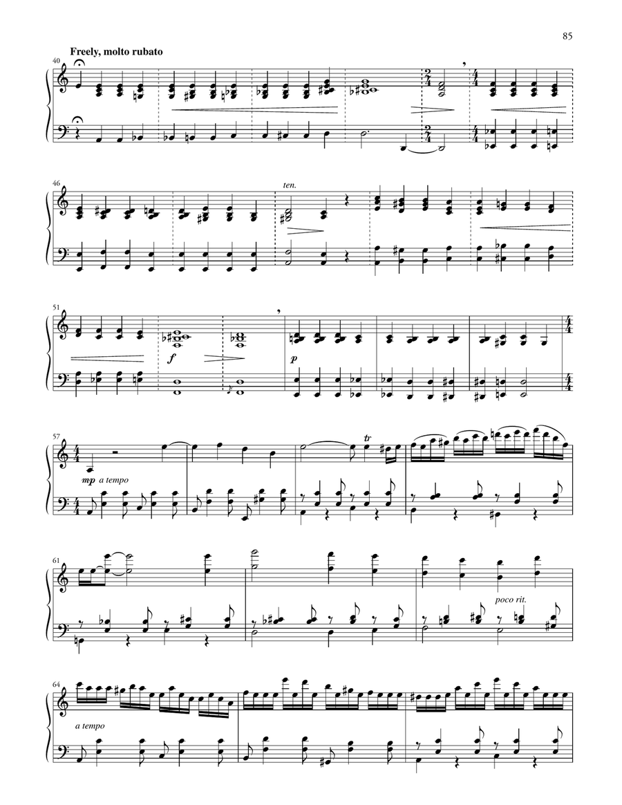 Delusion From Suite For Piano Piano Solo scores gallery preview page 3