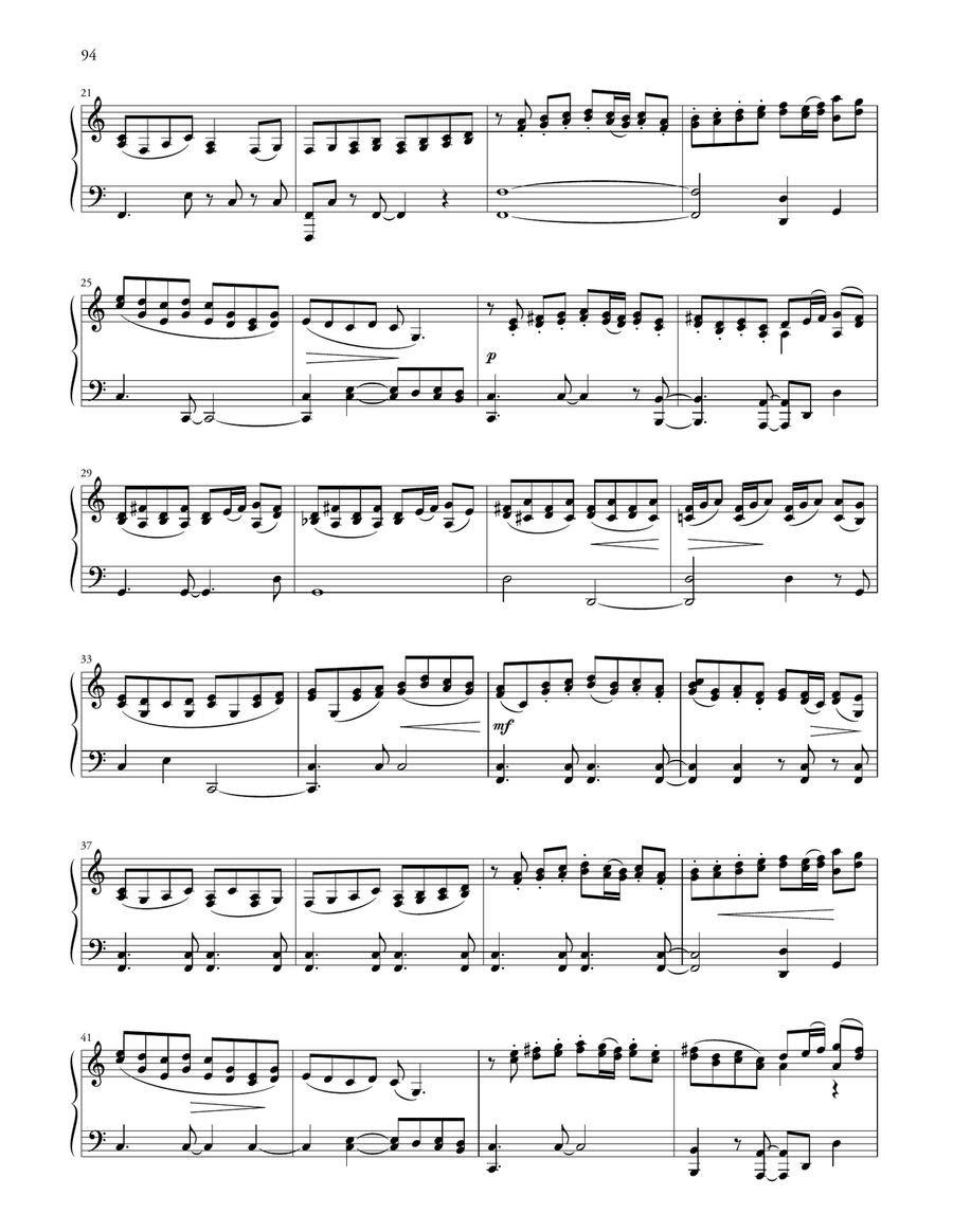 Air (Dublinesque) Air (Dublinesque) Piano Solo scores gallery preview page 2