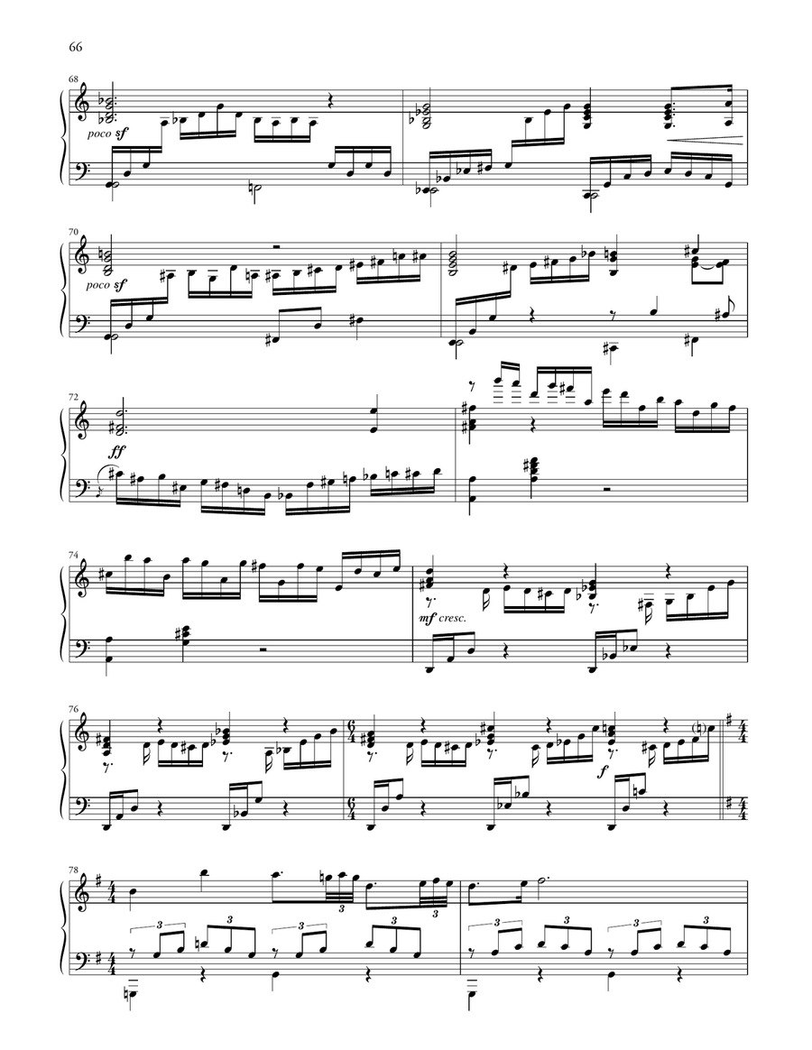 Aria (Grand Canal) Aria (Grand Canal) Piano Solo scores gallery preview page 5