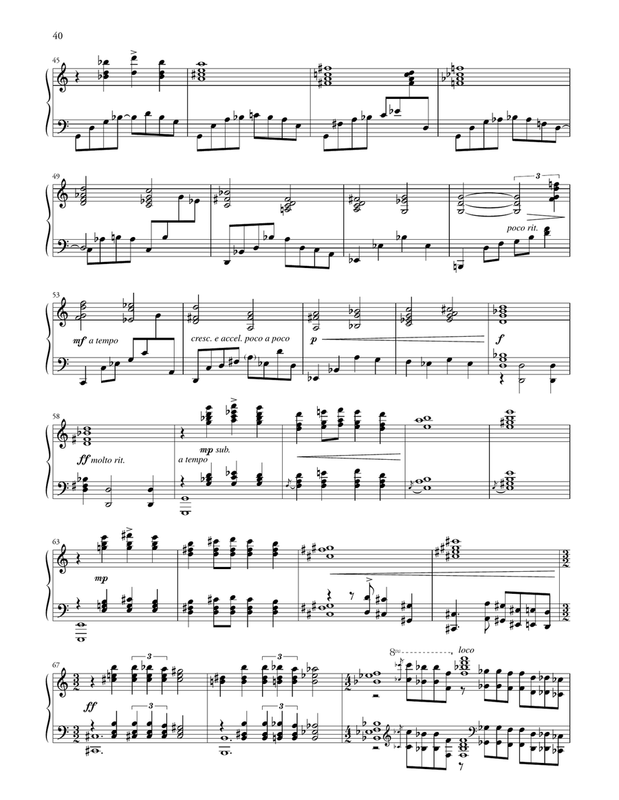 Fantasy (Film Noir) Fantasy (Film Noir) Piano Solo scores gallery preview page 3