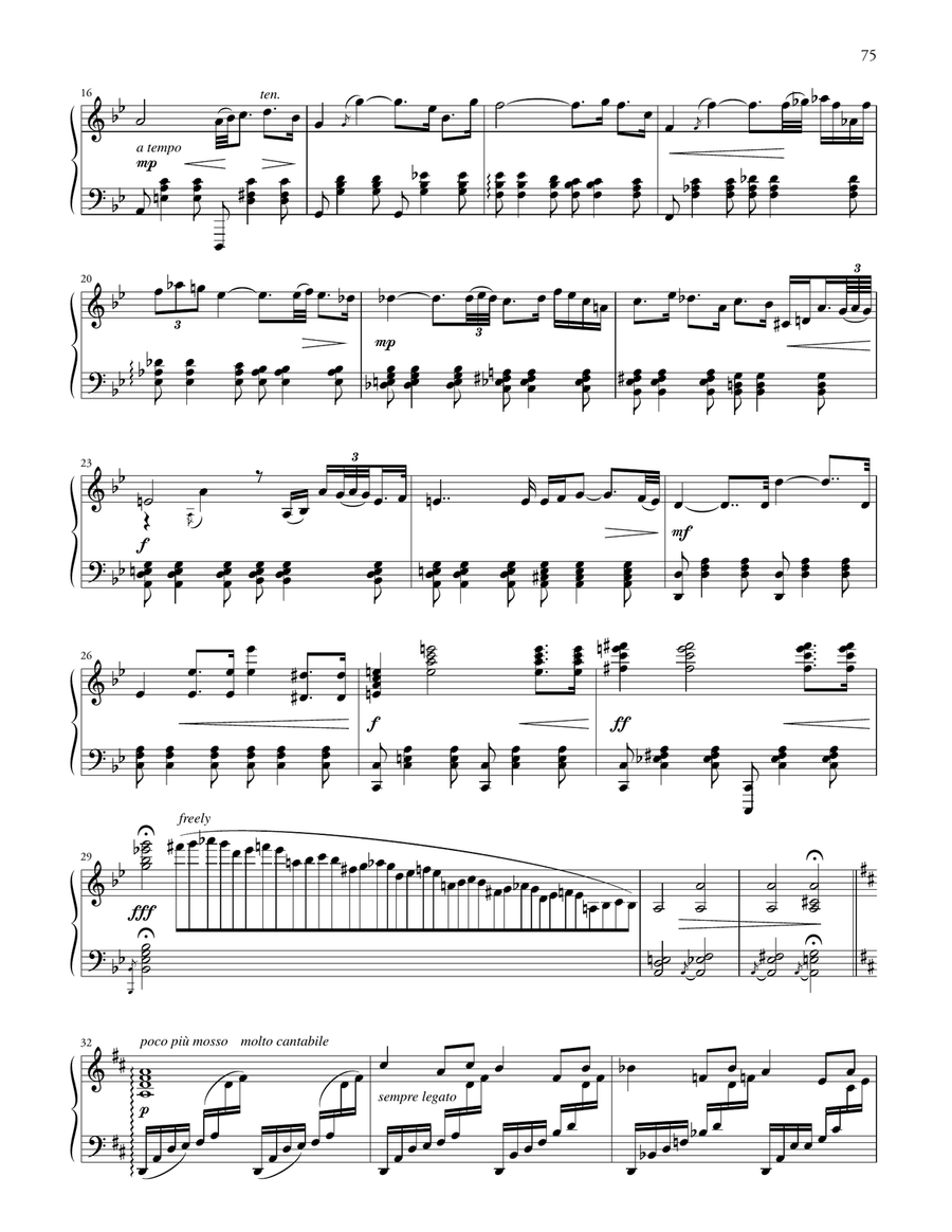 Innamorato From Suite For Piano Piano Solo scores gallery preview page 2