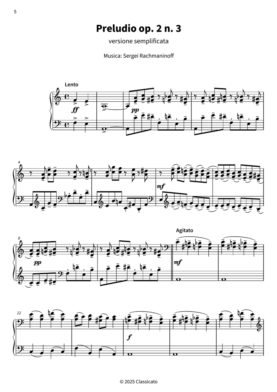 Suoni Forti al Pianoforte Piano Solo scores gallery preview page 6