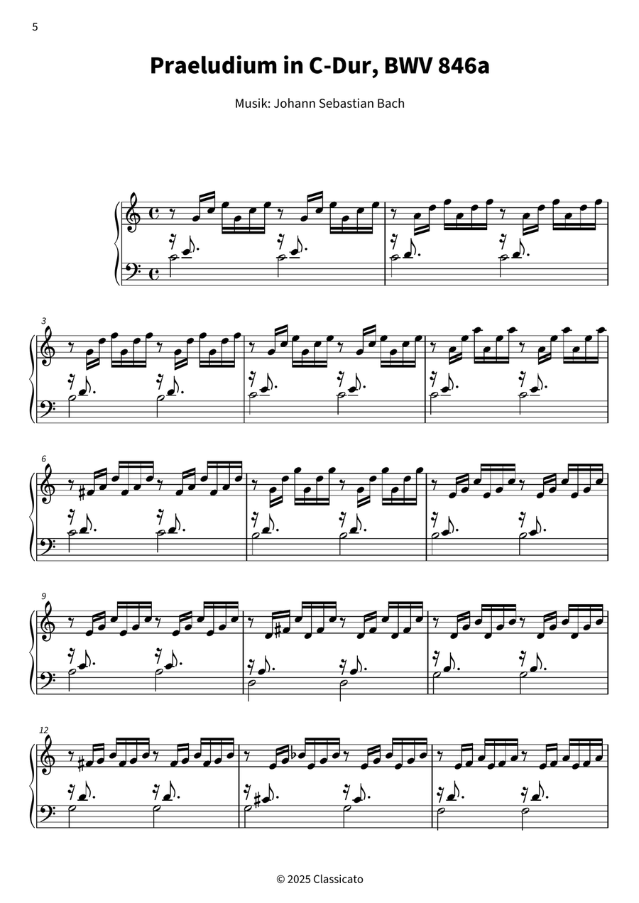 Leise Klänge am Klavier Piano Solo scores gallery preview page 6