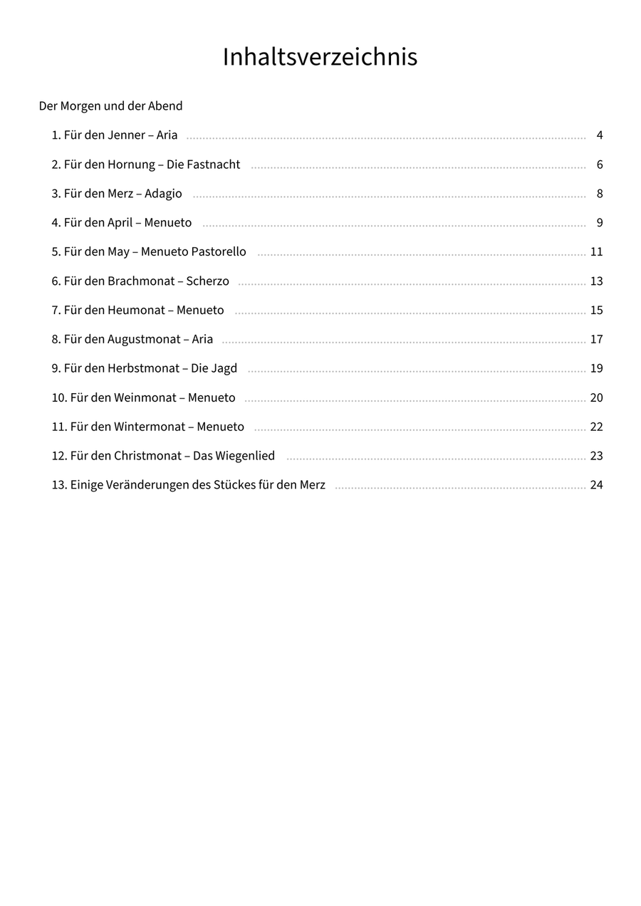 Der Morgen und der Abend Piano Solo scores gallery preview page 4