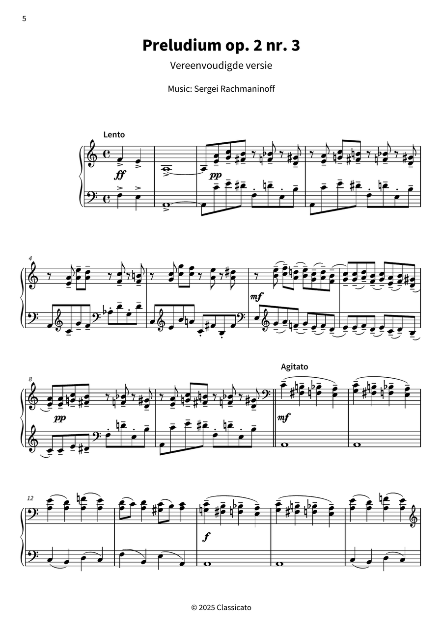 Luide Klanken aan de Piano Piano Solo scores gallery preview page 6