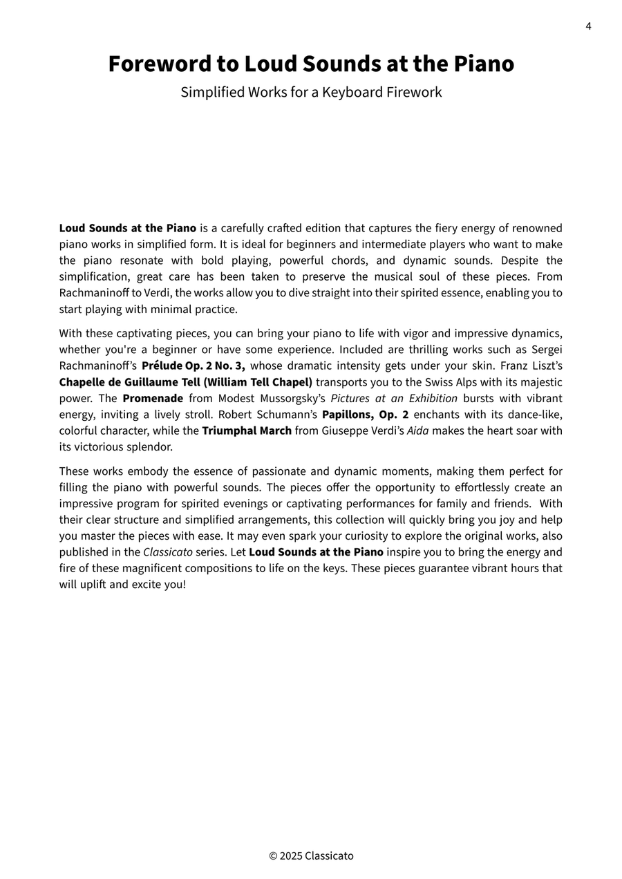 Loud Sounds at the Piano Loud Sounds at the Piano Piano Solo scores gallery preview page 5