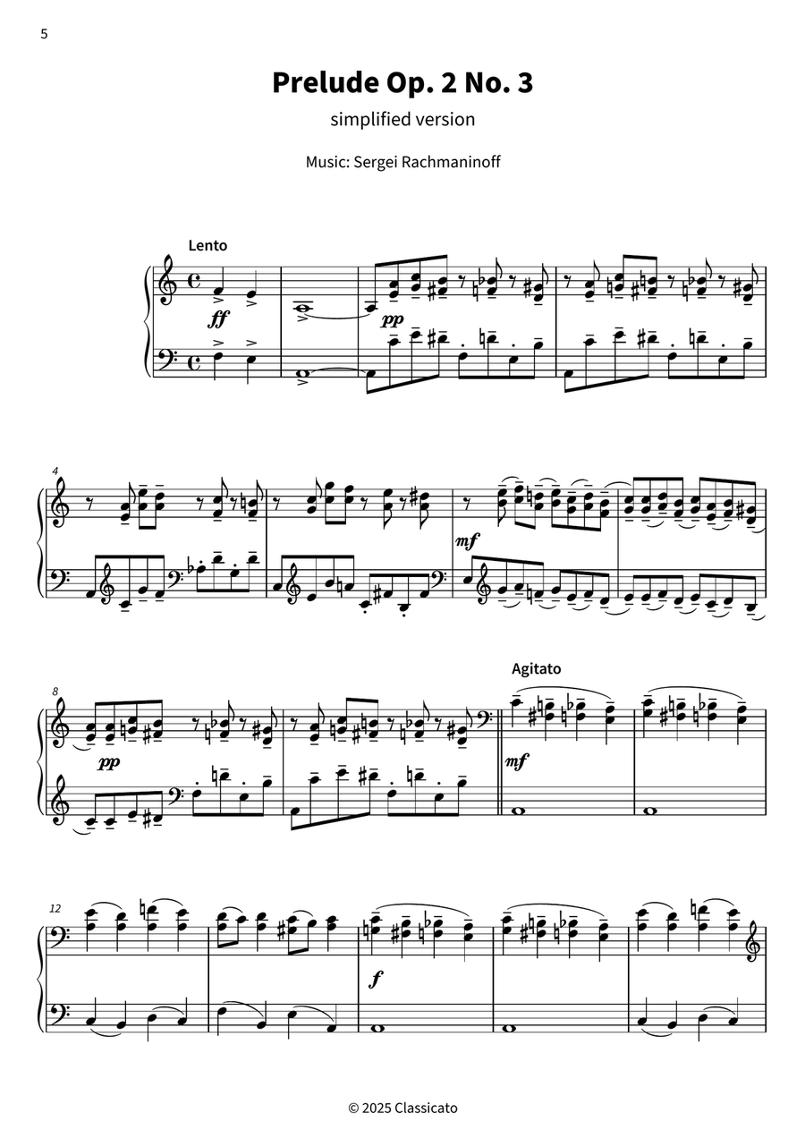 Loud Sounds at the Piano Loud Sounds at the Piano Piano Solo scores gallery preview page 6