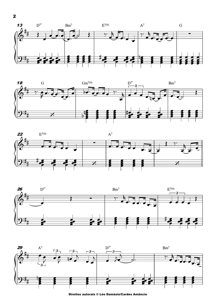 To make you a love song To make you a love song Piano Solo scores gallery preview page 2