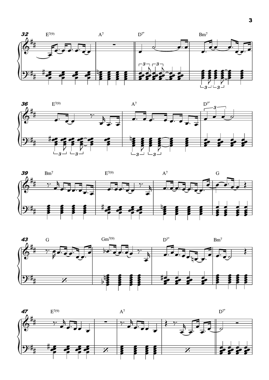 To make you a love song To make you a love song Piano Solo scores gallery preview page 3