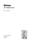Orion (for Trombone Choir)