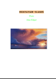MEDITATION--CLOUDS for Flute solo