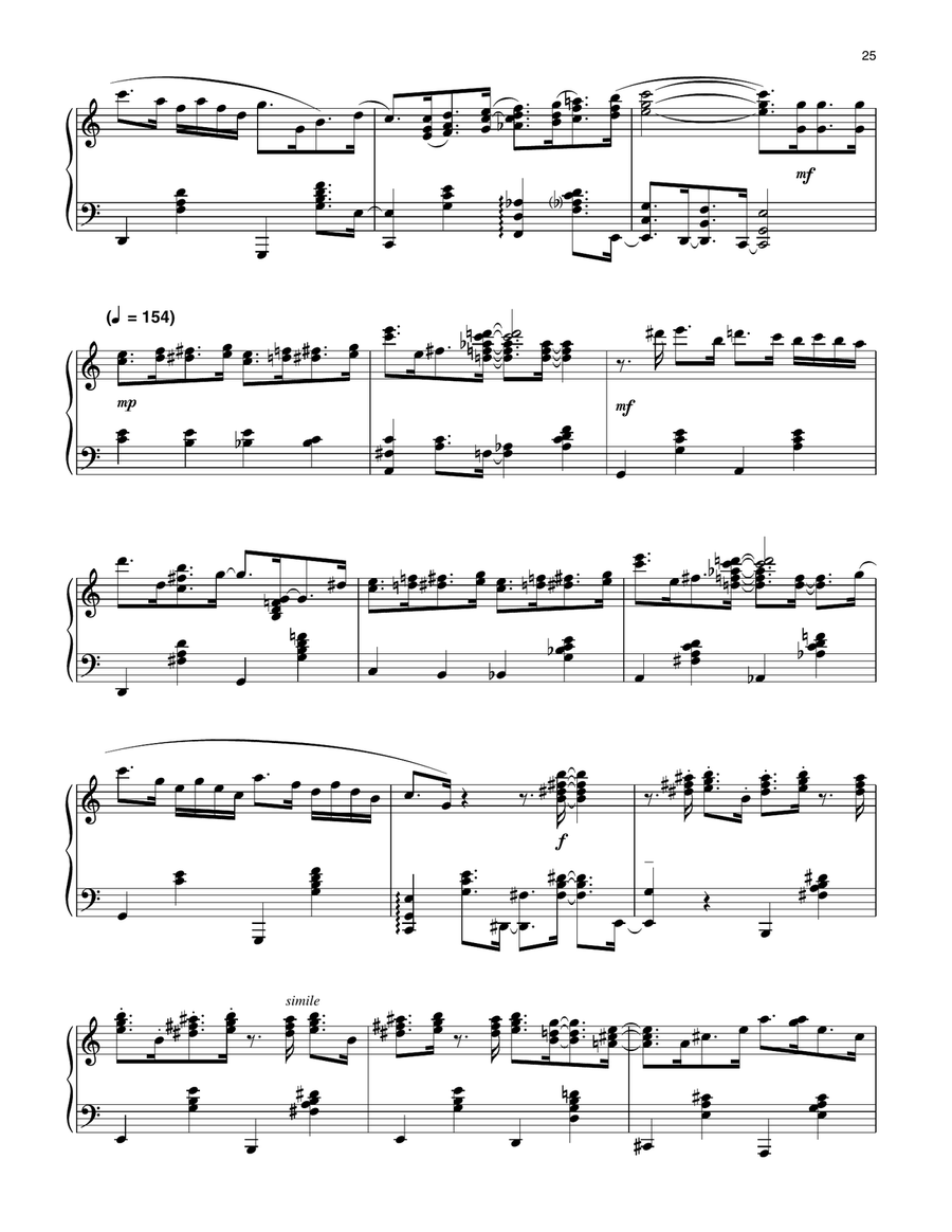 Alligator Crawl Alligator Crawl Piano Solo scores gallery preview page 2