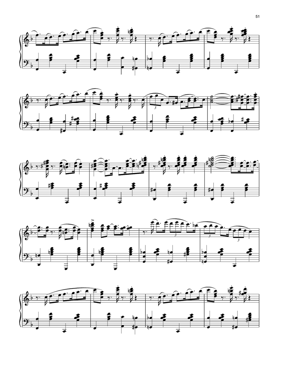 Handful Of Keys Handful Of Keys Piano Solo scores gallery preview page 2