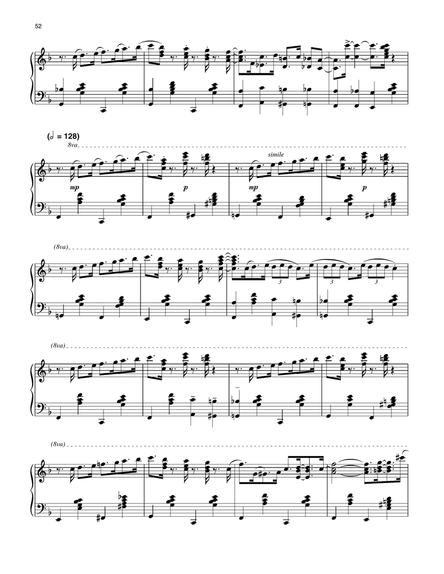 Handful Of Keys Handful Of Keys Piano Solo scores gallery preview page 3