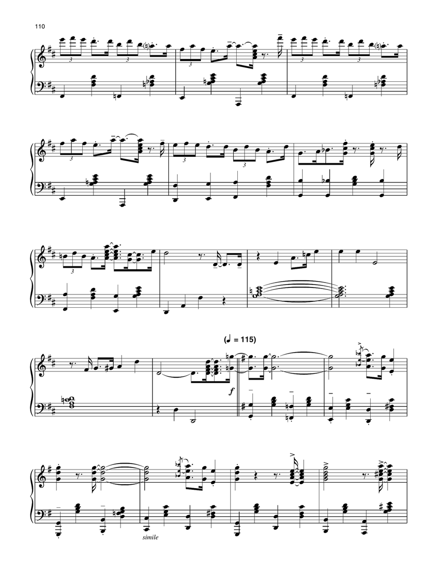 Valentine Stomp Valentine Stomp Piano Solo scores gallery preview page 3