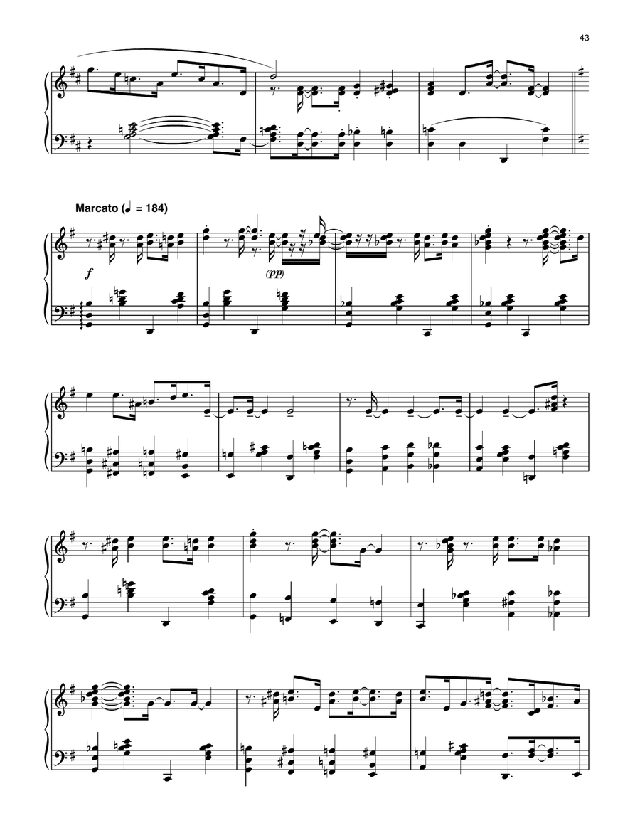 Gladyse Gladyse Piano Solo scores gallery preview page 3