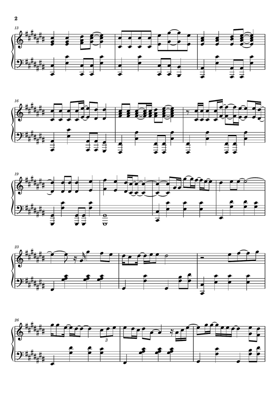When You Love A Woman When You Love A Woman Piano Solo scores gallery preview page 2