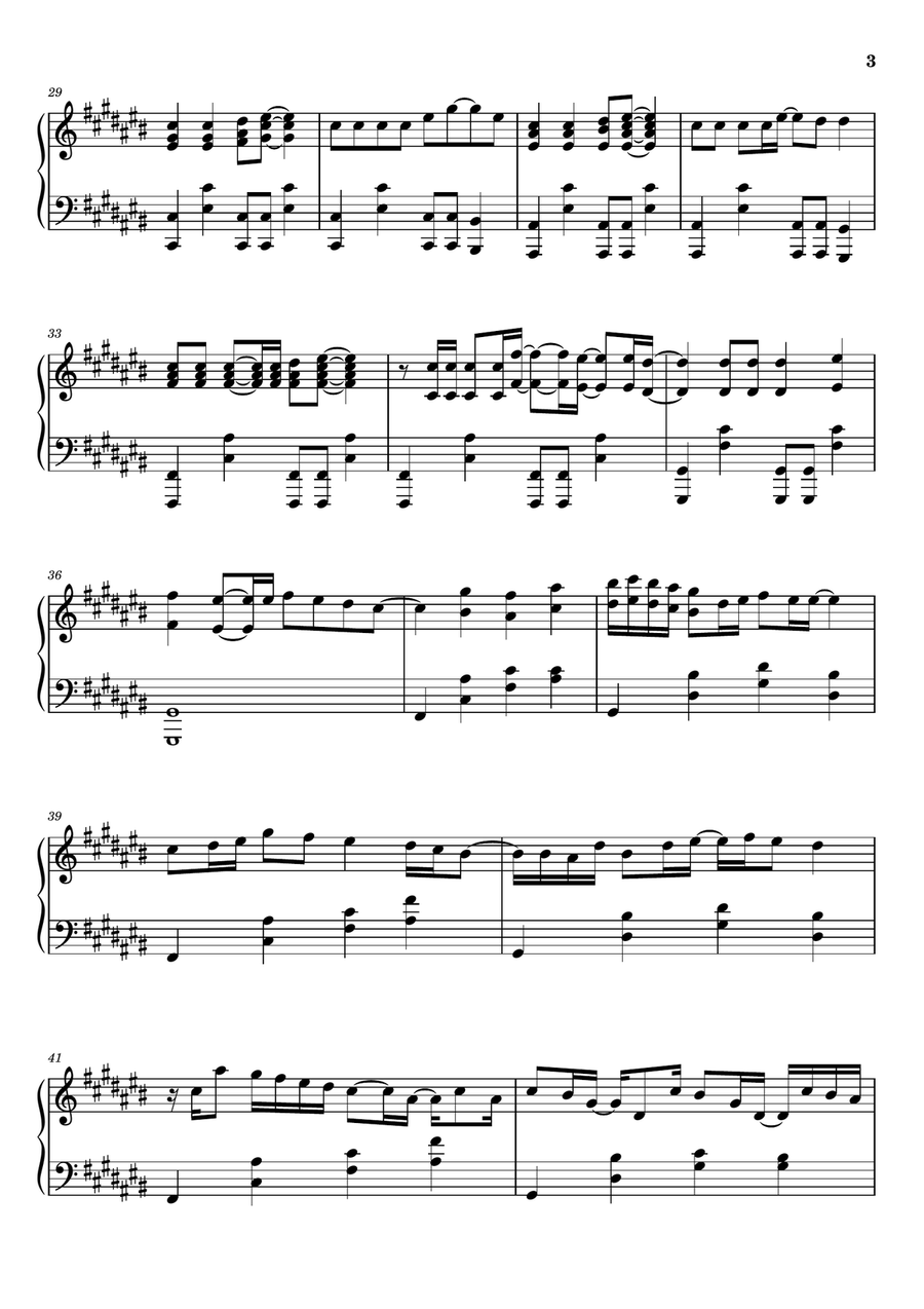When You Love A Woman When You Love A Woman Piano Solo scores gallery preview page 3