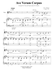 Mozart: Ave Verum Corpus for Viola & Harp
