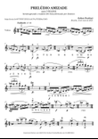 Prelude AMIZADE (2025) for solo violin by Paulinyi