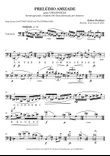 Prelude AMIZADE (2025) for solo violoncello by Paulinyi