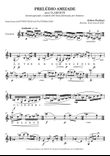 Prelude AMIZADE (2025) for solo clarinet by Paulinyi