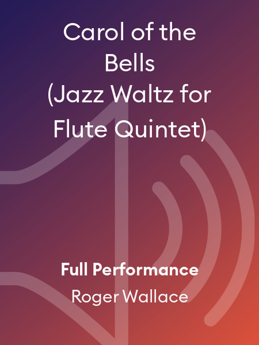 Carol of the Bells (Jazz Waltz for Flute Quintet) Flute scores gallery preview page 1