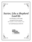 Savior, Like a Shepherd Lead Us — brass quintet