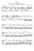Sonata No.2 2nd Movement K.280 - Wolfgang Amadeus Mozart