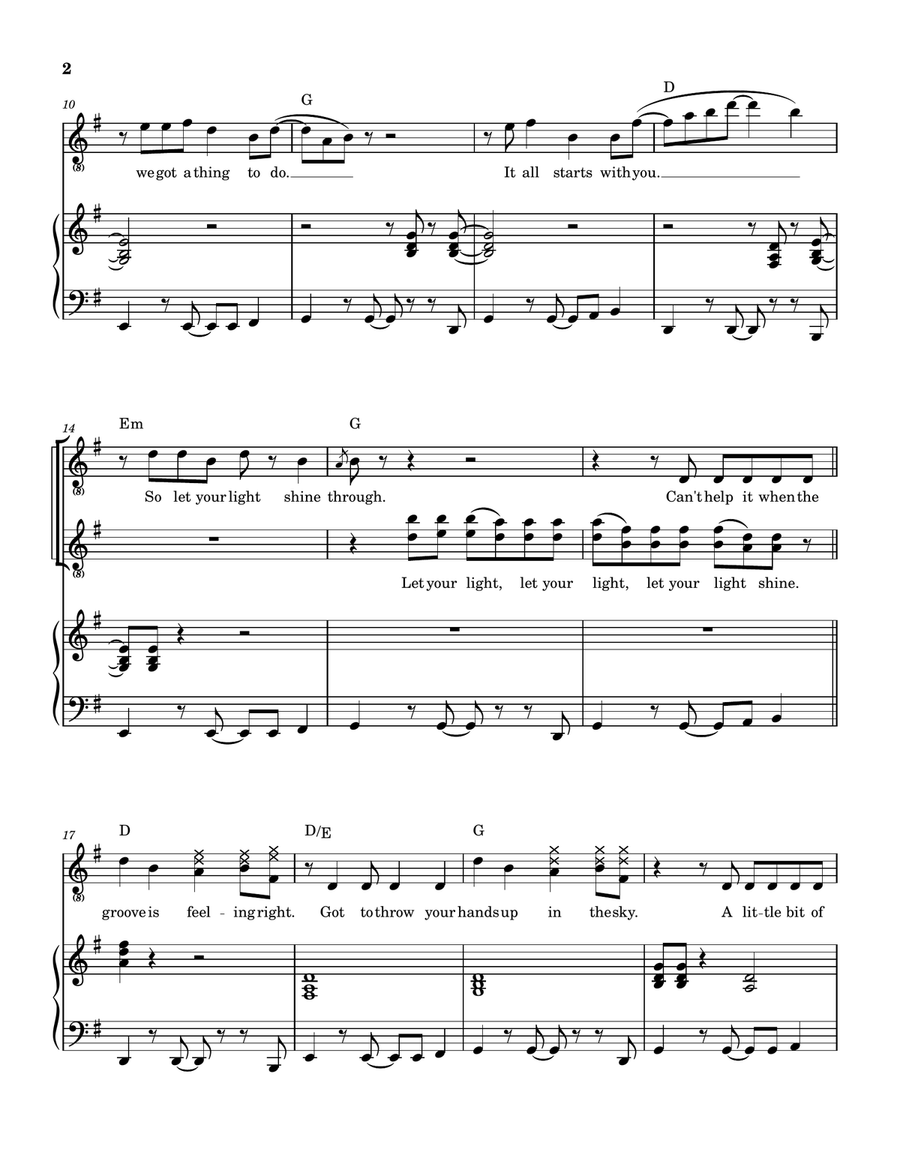 Celebrate Happy Celebrate Happy Piano, Vocal scores gallery preview page 3
