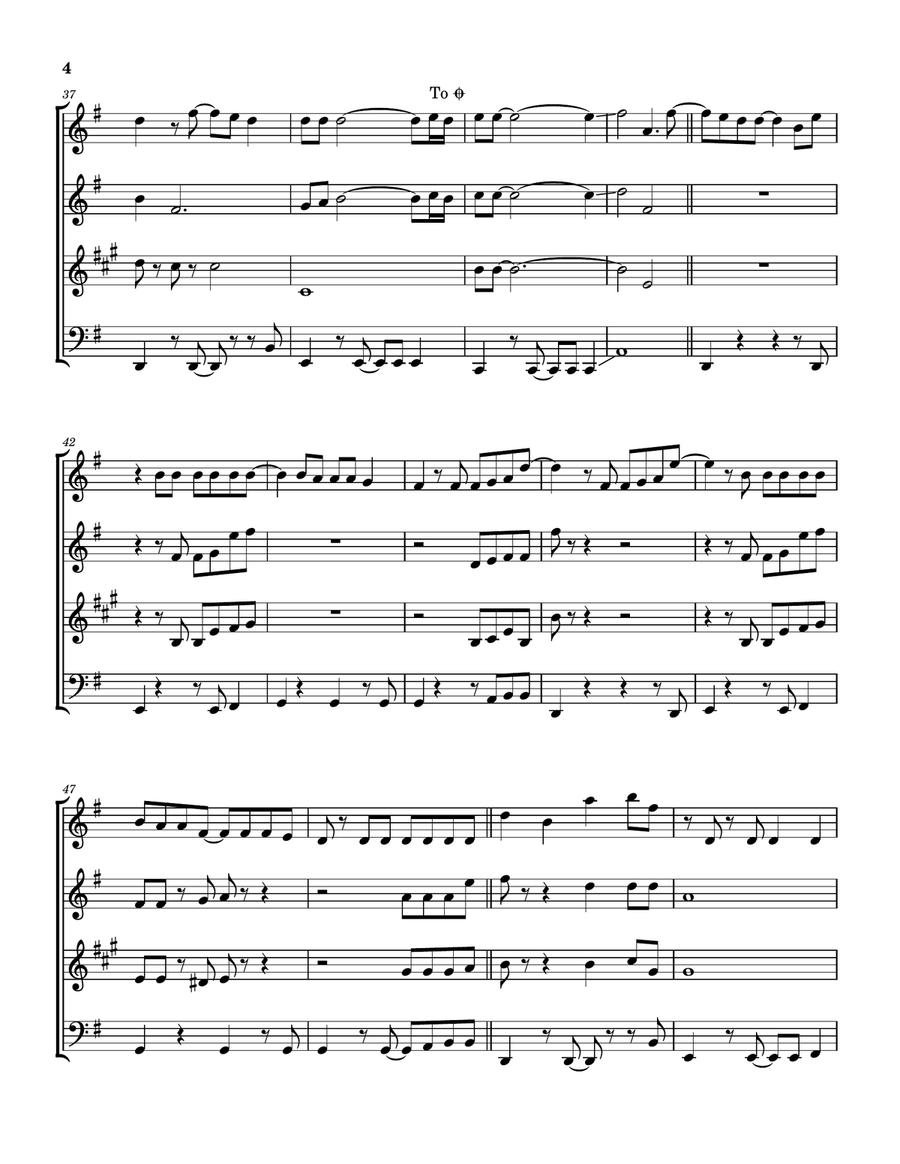 Celebrate Happy Woodwind Quartet scores gallery preview page 5