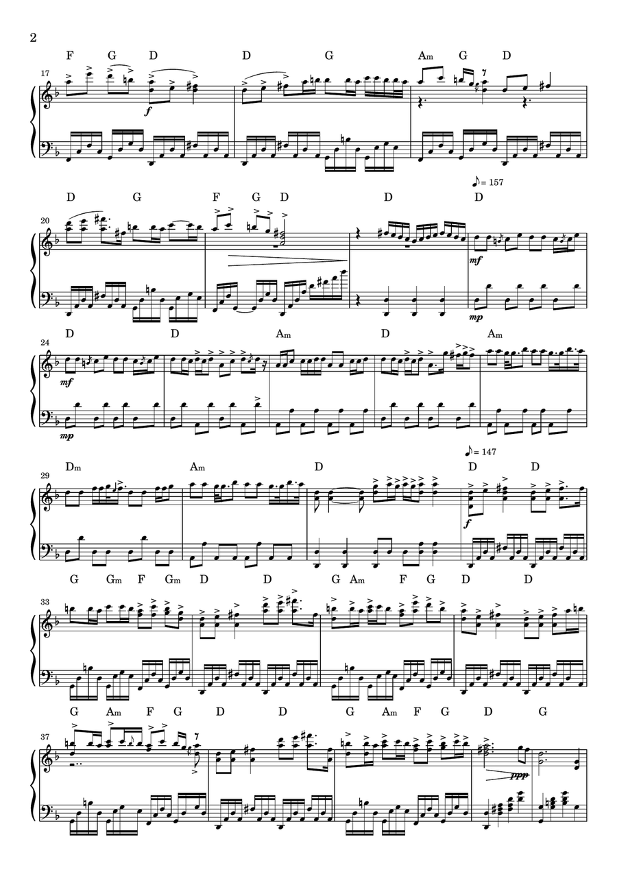 Ich Komme Ich Komme Piano Solo scores gallery preview page 2